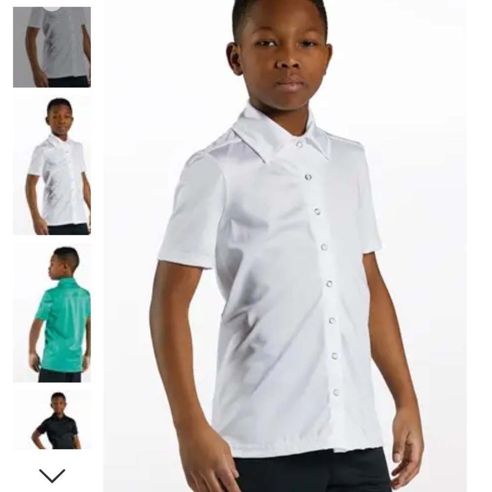 Weissman 12501 Boys Collard Shirt